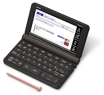 【中古】【39shop】カシオ★CASIO 電子辞書 エクスワード 中学生モデル XD-SR3800BK ブラック 170コンテンツ(非常に良い)｜アトリエ絵利奈
