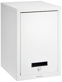 【中古】ナカバヤシ セキュリティファイルボックス シロ AL-S100-W