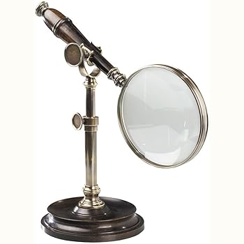 【中古】AC099E Magnifying Glass in Bronzed with Stand 虫眼鏡 Authentic Models社並行輸入