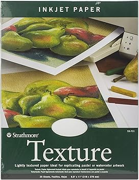 【中古】【39shop】Strathmore★Inkjet Paper Texture 8.5"X11"-80lb 25 Sheets 並行輸入品（良い）｜アトリエ絵利奈