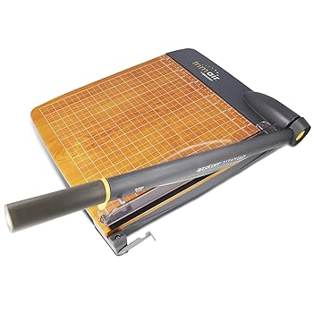 【中古】【39shop】TrimAir★Titanium Guillotine Paper Trimmer, Wood Base, 12" 並行輸入品（良い）｜アトリエ絵利奈