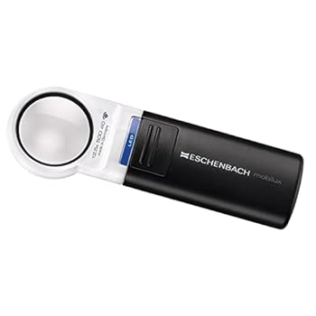 【中古】ESCHENBACHエッシェンバッハ LEDワイドライトルーペ 12.5倍 35mmφ 1511-12