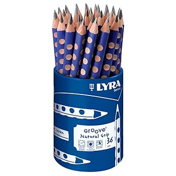 【中古】【39shop】リラ★鉛筆 グルーヴ・グラファイト B ブルー 36本入り L1873360(非常に良い)|アトリエ絵利奈
