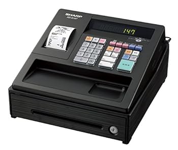 【中古】【39shop】シャープ★電子レジスタ 8部門 ブラック系 XE-A147-B(非常に良い)|アトリエ絵利奈