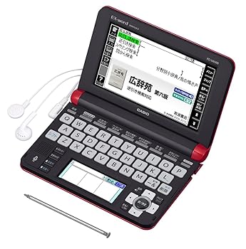 【中古】カシオ 陰電子字引き エクスワード やって行く一般教養模範例 XD-U6500RD 赤いこと 日用品雑貨・文房具・手芸-その他