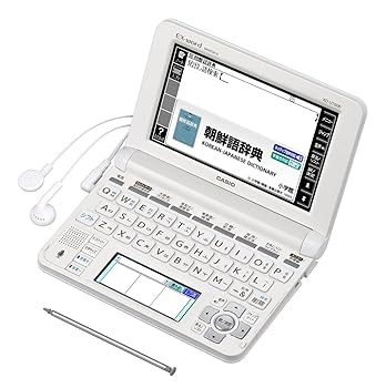 【中古】カシオ 陰電子字引き エクスワード 韓国語ひな型 XD-U7600