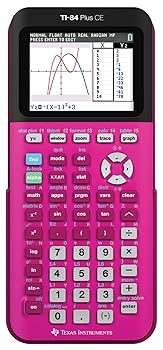 【中古】TI84 Plus CE Positively Pink