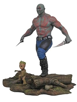 【中古】Guardians of the Galaxy 2 Drax and Baby Groot PVC Figure