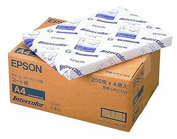 【中古】【39shop】エプソン★EPSON LPCCTA4 コート紙A4/1000枚 SET品(非常に良い)｜アトリエ絵利奈