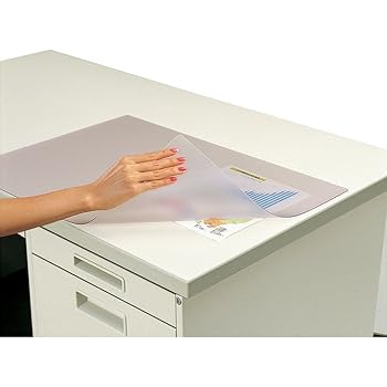 【中古】コクヨKOKUYO デスクマット 軟質塩化ビニル つや消しタイプ 600×450 マ-3N