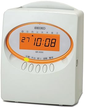 【中古】【39shop】セイコープレシジョン★タイムレコーダー QR-4550ホワイト(非常に良い)|アトリエ絵利奈