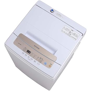 【中古】【39shop】アイリスオーヤマ★洗濯機 5kg 全自動 風乾燥 お急ぎコース ステンレス槽 ゴールド IAW-T502EN(非常に良い)｜アトリエ絵利奈