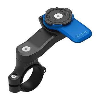 【中古】QUAD LOCK モーターサイクル ハンドルバー マウント V2 QLM-HBR ブラック 32mm 国内正規品