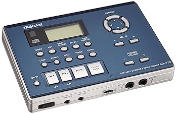 【中古】TASCAMタスカム CD-VT2 ボーカル練習 CDプレーヤー チューナー 小型 コンパクト ポータブル キーチェンジ スピードコントロール・テンポチェンジ