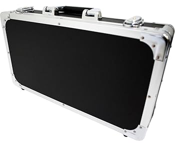 【中古】【39shop】KC★エフェクターケース EC-50/BK ブラック 内寸 425 x 220 x 55+20mm(非常に良い)|アトリエ絵利奈