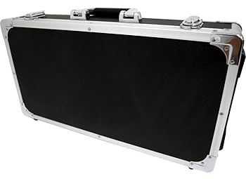 【中古】KC エフェクターケース EC-60/BK ブラック 内寸 495 x 250 x 65+20mm