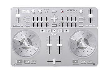 【中古】Vestax ベスタクス Mac専用 オーディオインターフェイス内蔵 algoriddim djay対応 DJコントローラー スピン SPIN
