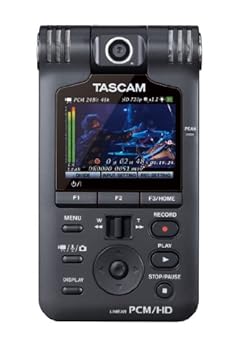 【中古】TASCAM リニアPCM/HDビデオレコーダー ブラック DR-V1HD