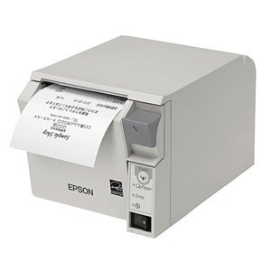 【中古】【39shop】エプソン★レシートプリンター/前面操作/58mm幅/クールホワイト(非常に良い)｜アトリエ絵利奈