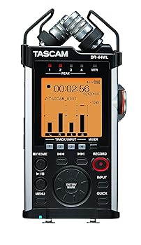 【中古】TASCAM 直線的PCMリコーダー ハイレゾ/Wi-Fi繋ぎ合わせる相応う 4TR DR-44WL