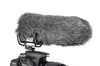【中古】【39shop】Rycote★ミニウィンドジャマー Rode VideoMic Pro用 ライコートライアサスペンション ファーフロントガラス(非常に良い)｜アトリエ絵利奈