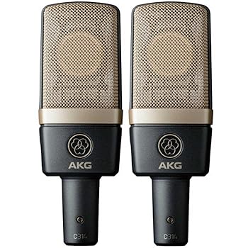 【中古】【39shop】AKG★C314/ST コンデンサーマイクロフォン ステレオペア(非常に良い)｜アトリエ絵利奈