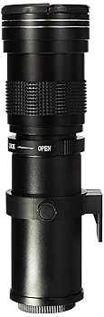 【中古】【39shop】For★Nikon - RUILI 420-800mm F/8.3-16 High Definition Telephoto Zoom Lens for Nikon D3400 D3300 D3200 D5500 D5100 D5300 D7500 D7200 D90(非常に良い)|アトリエ絵利奈