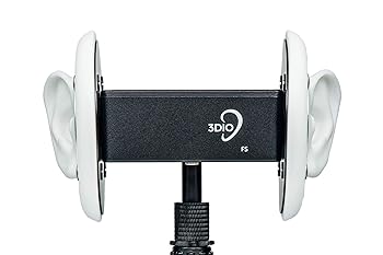 【中古】米3Dioのバイノーラル録音用マイク Free Space