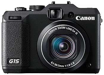 【中古】Canon デジタル写真機 PowerShot G15 約1210万絵素 光学5倍望遠レンズ PSG15