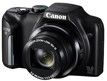 【中古】Canon デジタルカメラ PowerShot SX170 広角28mm 光学16倍ズーム ブラック PSSX170IS