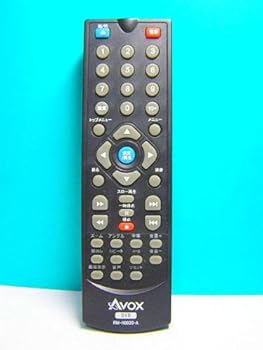 【中古】AVOX DVDリモコン RM-H003S-A