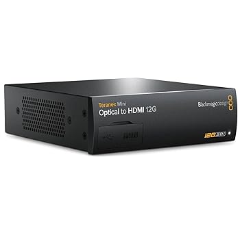 【中古】【39shop】Blackmagic★Design コンバーター Teranex mini Optical to HDMI 12G 4Kp60対応 003207(非常に良い)|アトリエ絵利奈