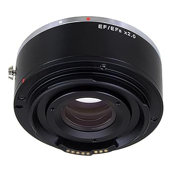 【中古】2X テレコンバーター Canon EOS Rebel T2 T3 T4 T5 T6 T7 T8 T2i T3i T4i T5i T6i T7i T8iに対応