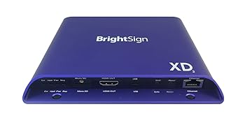 【中古】BrightSign XD1033 | 4K アドバンスド HTML5 拡張 I/O プレーヤー