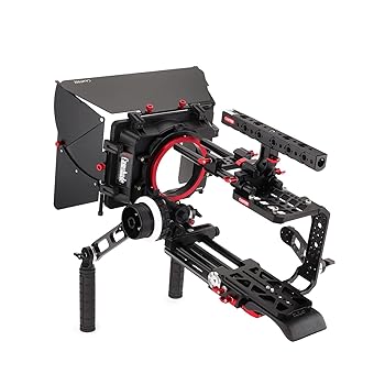 【中古】CAMTREE ハントショルダーマウントケージキット Blackmagic URSA Mini 4K/4.6K/Pro 4.6K用 マットボックス フォローフォーカス トップ&フロント