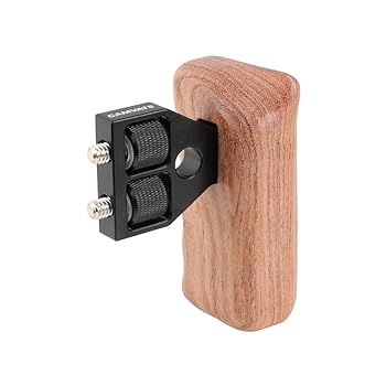 【中古】CAMVATE 木製お手々手持ち部分 DSLR写真機伏せ籠用 右利き用 Medium Size C1476
