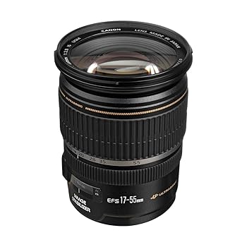 【中古】Canon 広角ズームレンズ EF-S17-55mm F2.8 IS USM APS-C対応