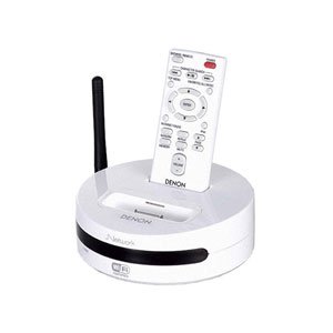 【中古】Denon iPod用取り締まるドック 白いこと ASD-3W-W