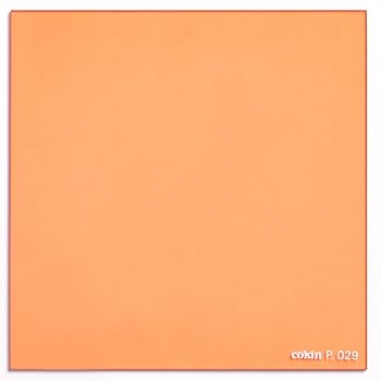 【中古】Cokin 写真器用角型脂瀘過器 P029 オレンジ色85 83X83粍 色づけ成り行き用 000160