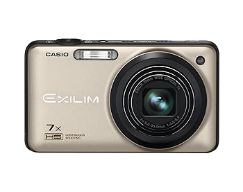 【中古】CASIO デジタルカメラ EXILIM EXZR15GD 1610万画素 光学ズーム7倍 EX-ZR15GD ゴールド