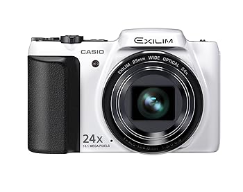 【中古】【39shop】CASIO★デジタルカメラ EXILIM 1610万画素 24倍 ホワイト EX-H50WE(非常に良い)|アトリエ絵利奈