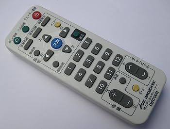【中古】DX BROADREC 地デジチューナーリモコン DIR700R アクセサリー・部品-リモコン