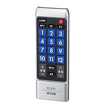 【中古】エルパELPA テレビリモコン 東芝用 RC-TV008TO TOSHIBA/レグザ用/テレビ リモコン 東芝/設定不要