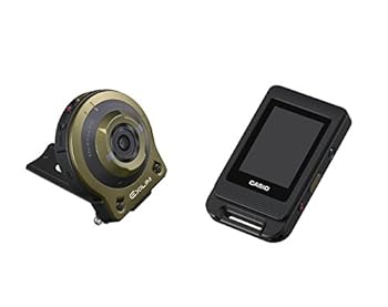 【中古】【39shop】CASIO★デジタルカメラ EXILIM EXFR10GN カメラ部/コントロール部分離 フリースタイルカメラ 1410万画素 EX-FR10GN グリーン(非常に良い)｜アトリエ絵利奈