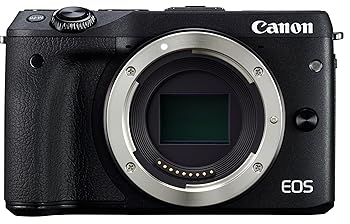 【中古】Canon ミラーレス一眼カメラ EOS M3 ボディブラック EOSM3BK-BODY