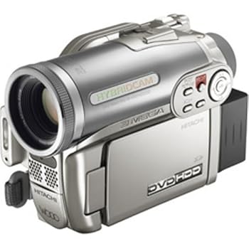 【中古】HITACHI 変わり種ヴィデオディスク写真機 DZ-HS303 Wooo 三鞭酒しろがね色 DZ-HS303-S