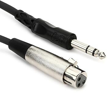 【中古】Hosa STX-120F 6m ステレオフォンオス-XLR刃針 オーディオ有線テレビ