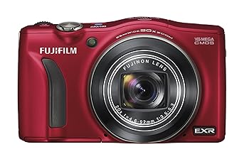 【中古】FUJIFILM デジタル写真機 FinePix F800EXR 光学20倍 赤いこと F FX-F800EXR R