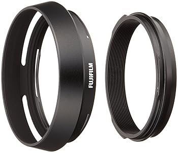 【中古】【39shop】富士フイルムFUJIFILM★X100シリーズ用レンズフード ブラック LH-X100 B(非常に良い)|アトリエ絵利奈