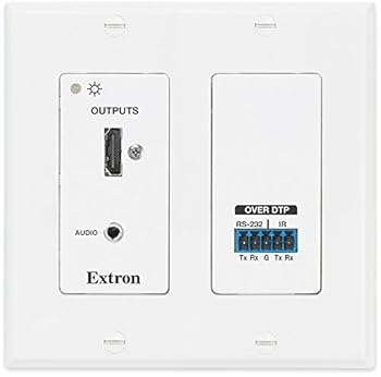 【中古】Extron 卓上出版 HDMI 230 D Rx HDMI ツイストペアエクステンダー Decora ウォール一皿